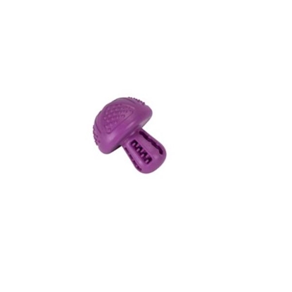 Picture of Freedog Snack Magic Mushroom Rubber Dog Toy Purple